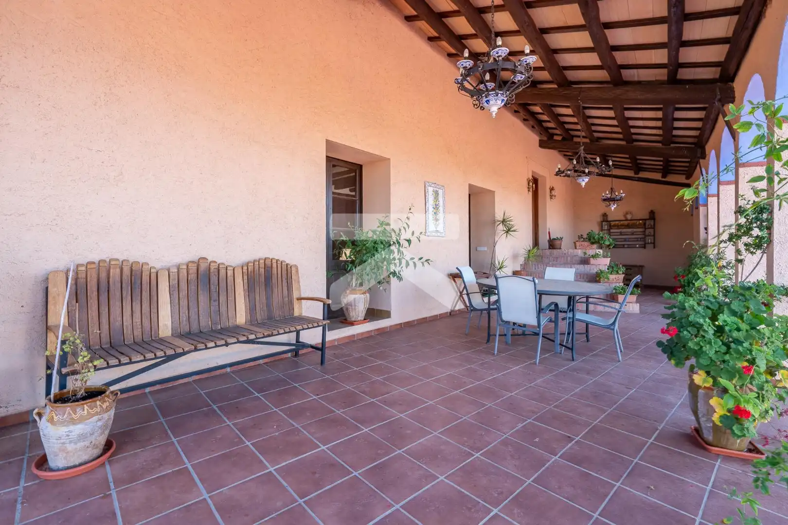 Terrassa de Finca rústica en venda en El Molar (Tarragona) amb Aire condicionat, Calefacció i Jardí privat