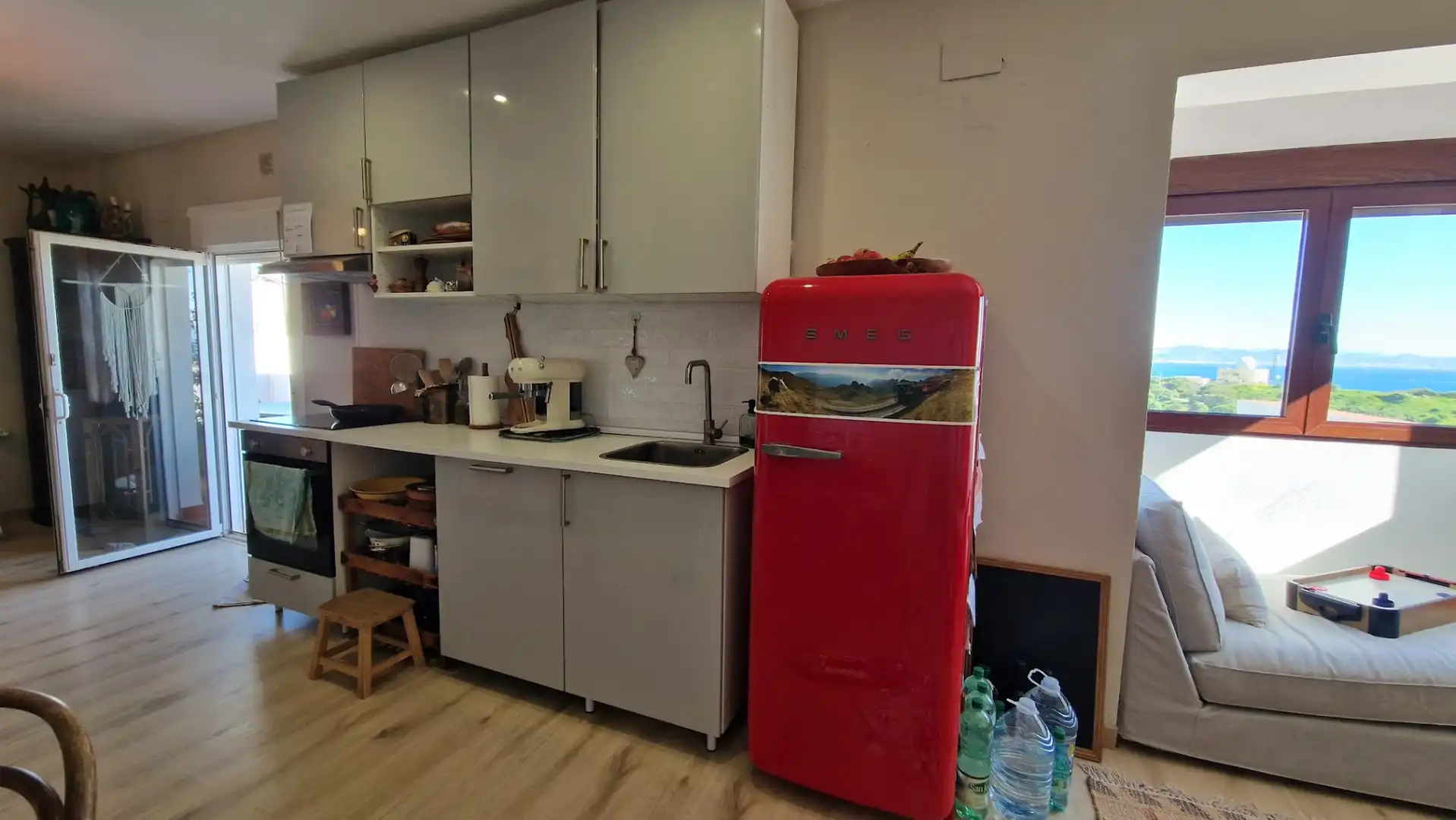 Kitchen of Flat for rent in Tarifa  with Terrace, Furnished and Pets allowed