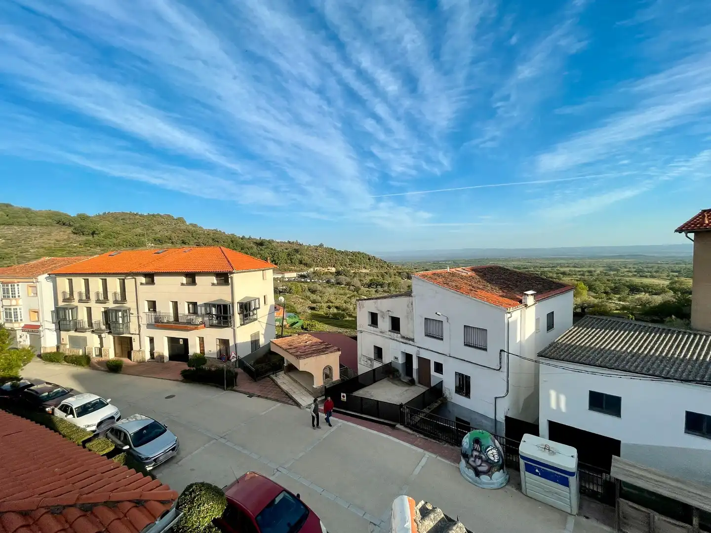 Vista exterior de Casa o xalet en venda en Arroyomolinos de la Vera amb Calefacció, Terrassa i Forn