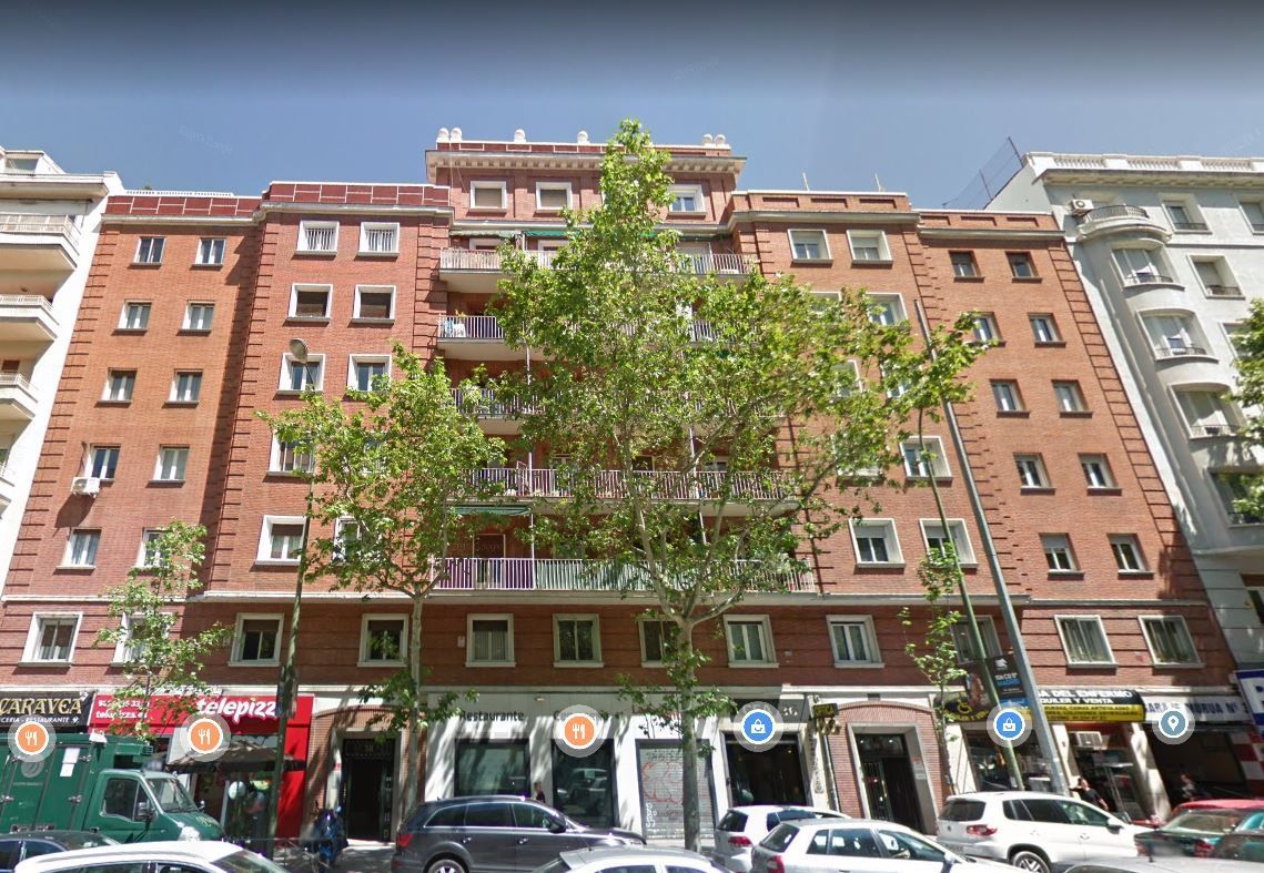 Vista exterior de Pis de lloguer en  Madrid Capital amb Calefacció, Parquet i Forn