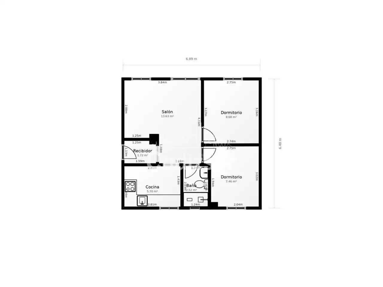 Piso en venta en Cádiz con Aire acondicionado