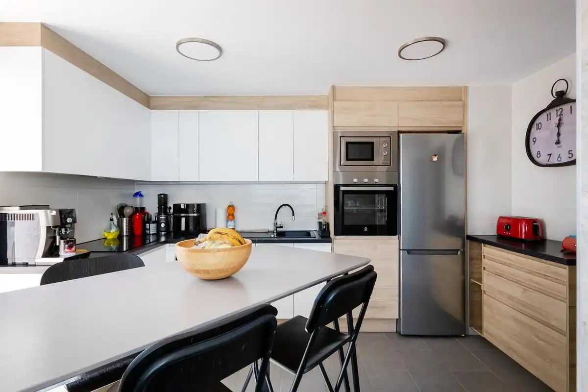 Kitchen of Flat for sale in Salobreña  with Air Conditioner, Heating and Terrace