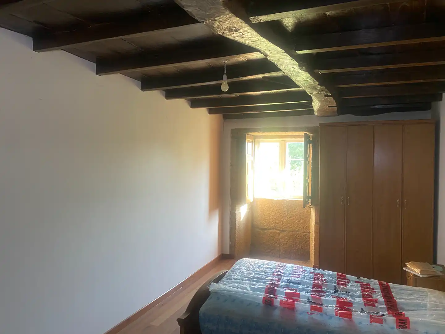 Bedroom of Houses for sale in Lalín  with Private garden, Parquet flooring and Terrace