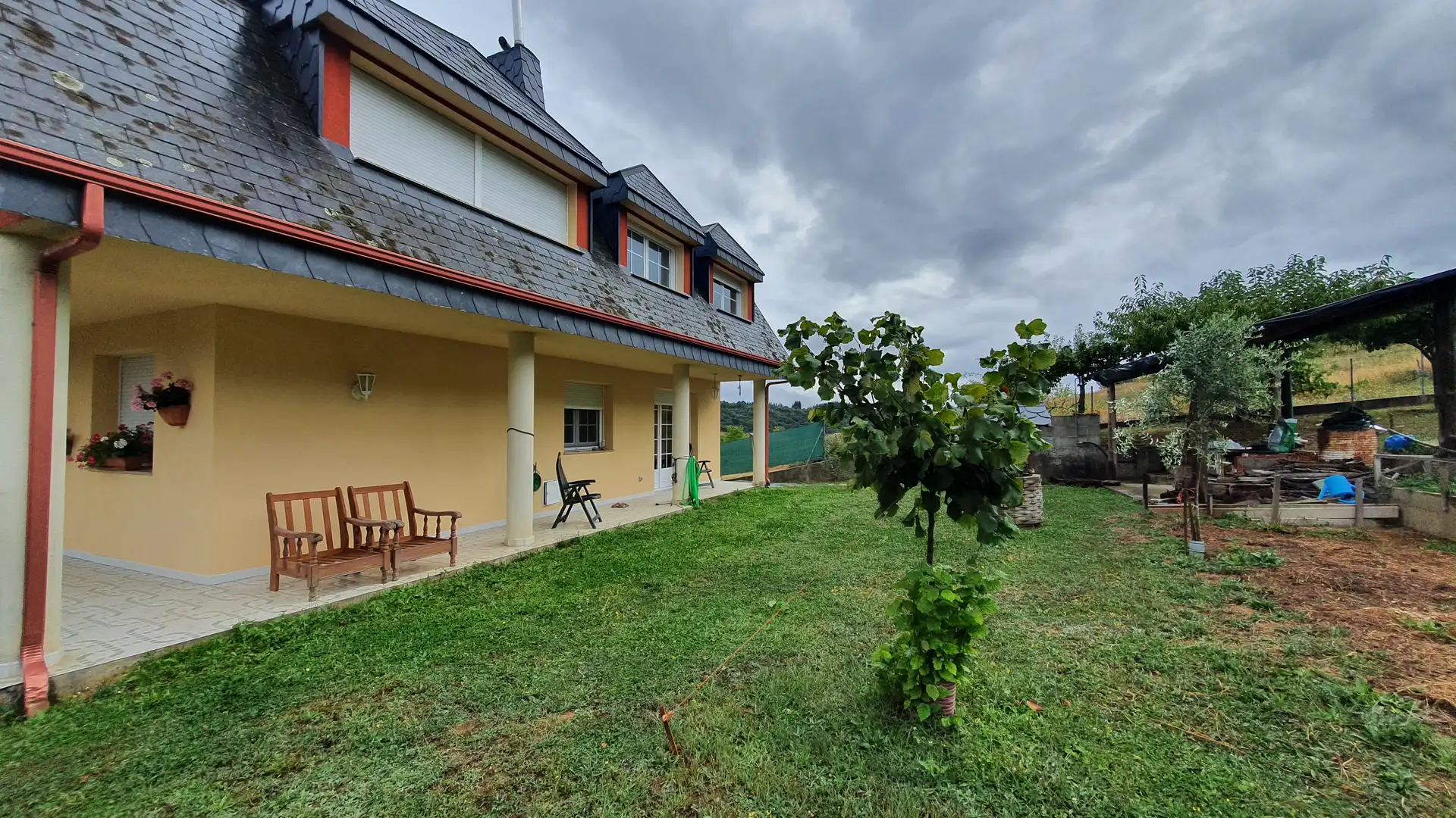 Jardín de Casa o chalet en venta en Vega de Espinareda con Calefacción, Jardín privado y Terraza