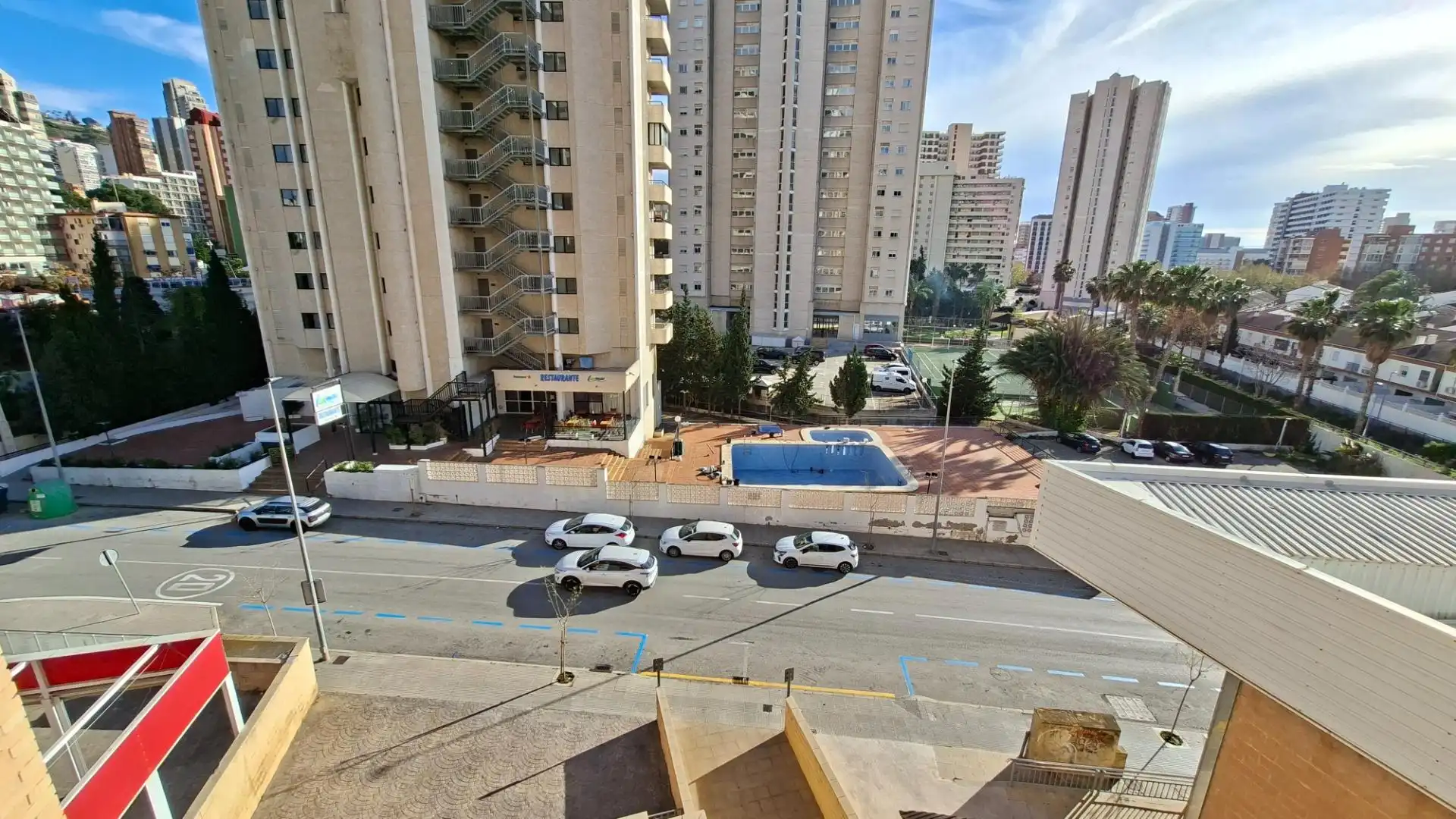 Exterior view of Flat for sale in Benidorm  with Private garden, Terrace and Furnished