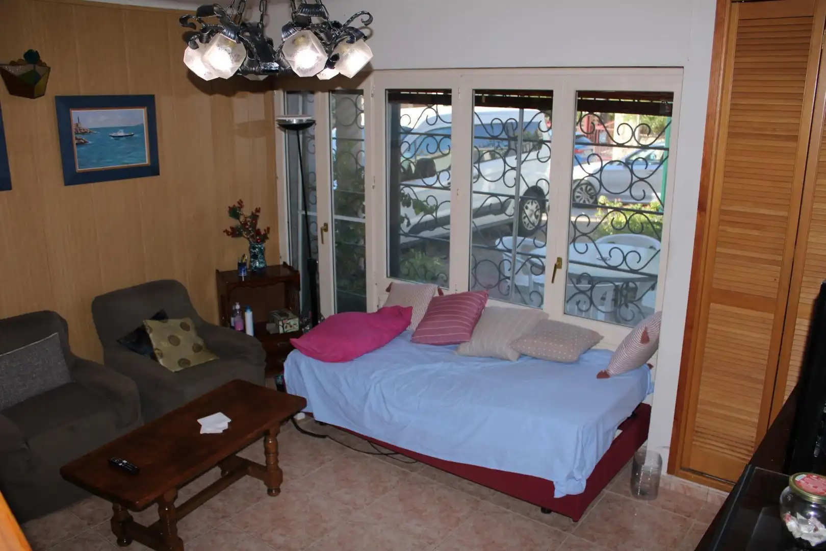 Wohnzimmer von Haus oder Chalet zum Verkauf in Salou mit Heizung, Privatgarten und Terrasse