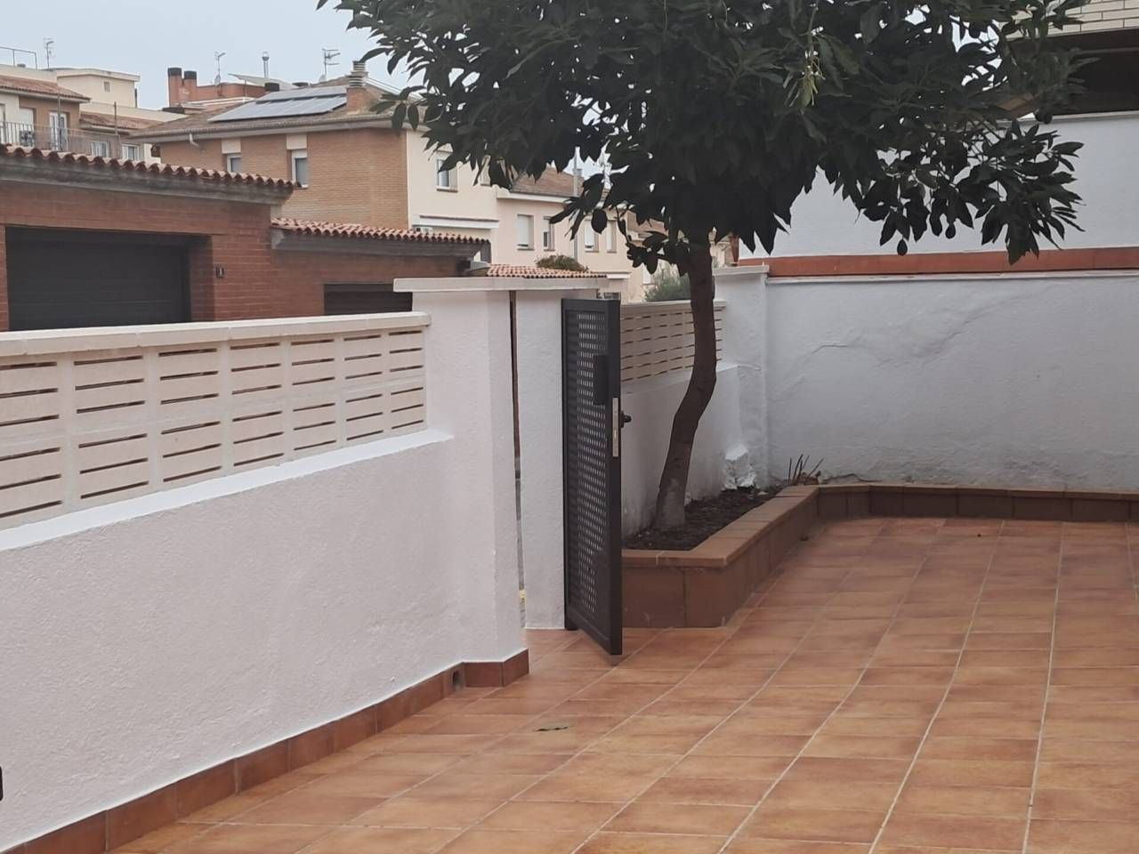 Terrace of House or chalet for sale in Blanes  with Air Conditioner, Private garden and Parquet flooring
