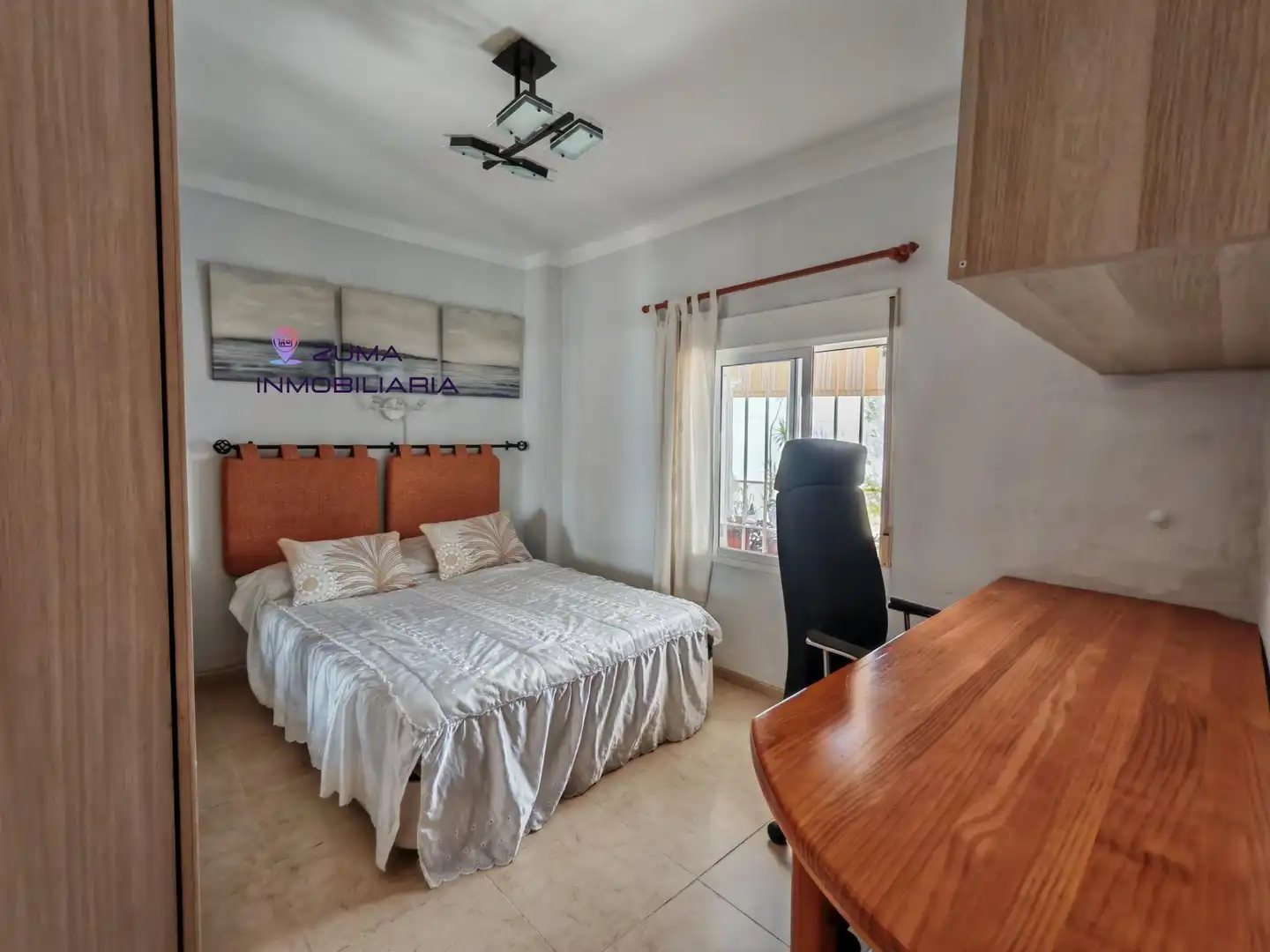Bedroom of Flat for sale in Málaga  with Air Conditioner, Storage room and Furnished