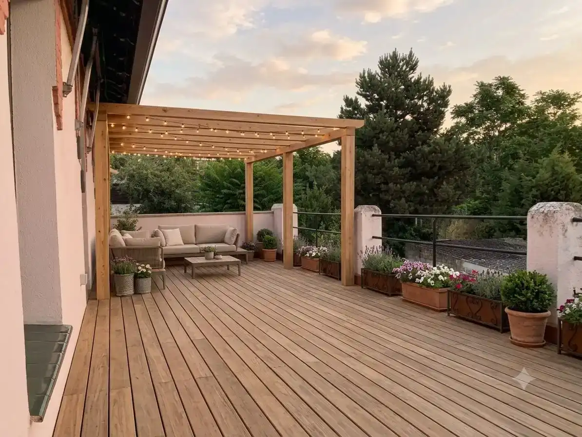 Terrassa de Casa o xalet en venda en  Madrid Capital