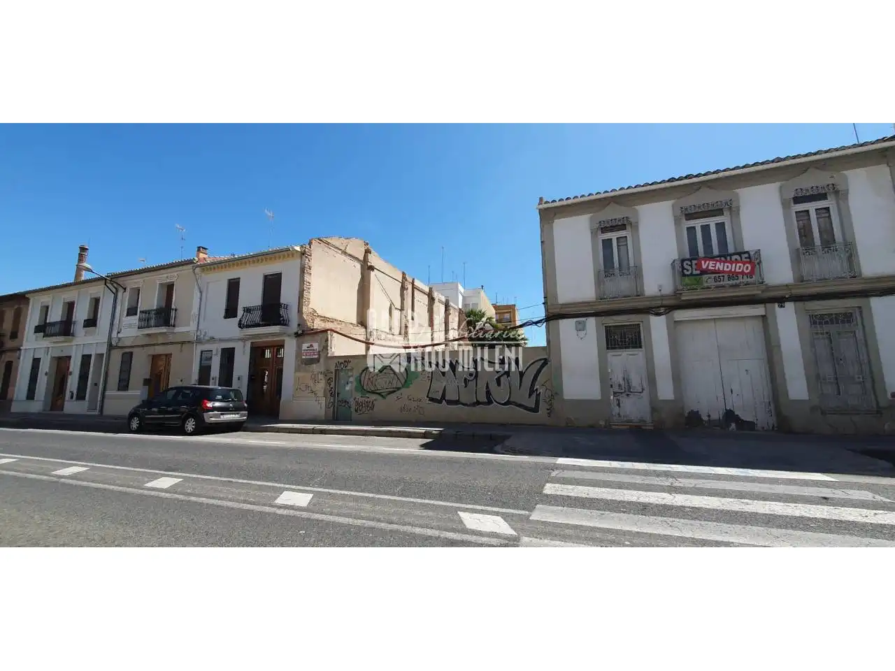 Vista exterior de Terreno en venta en Valencia