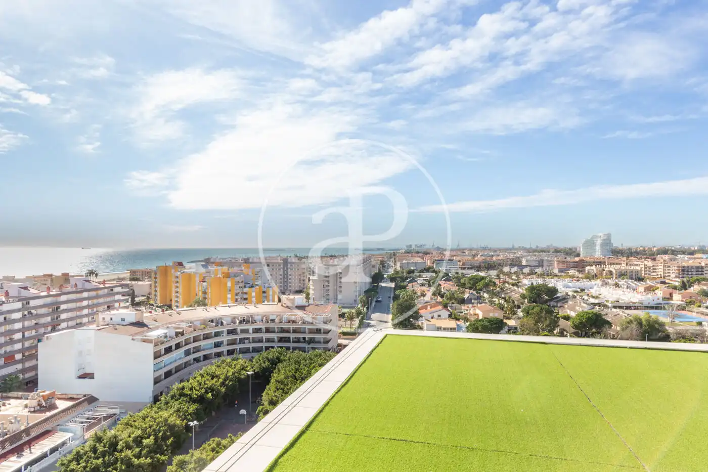 Außenansicht von Wohnung zur Miete in Canet d'En Berenguer mit Klimaanlage, Heizung und Privatgarten