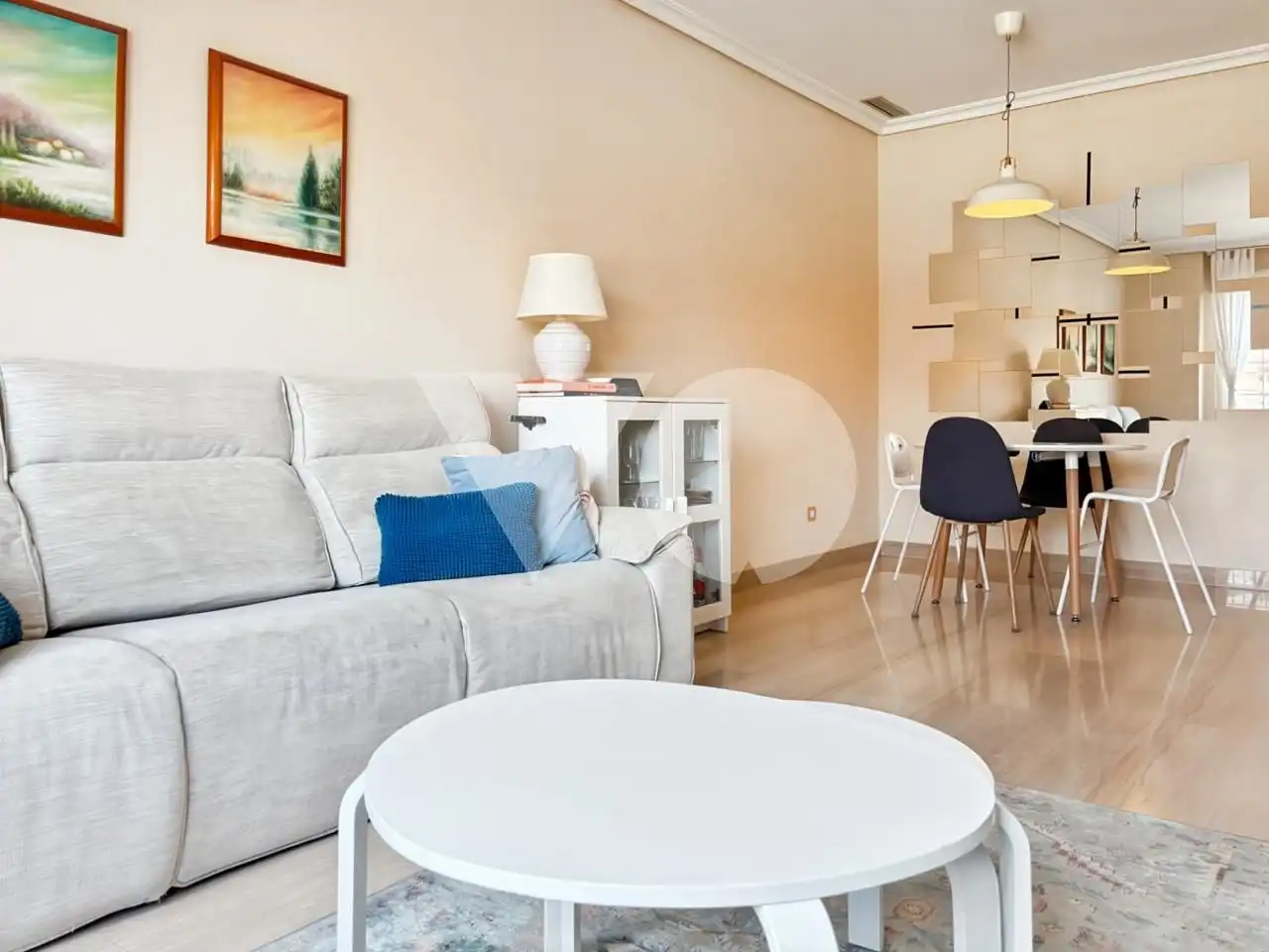 Wohnzimmer von Wohnung zum Verkauf in  Madrid Capital mit Klimaanlage, Heizung und Abstellraum