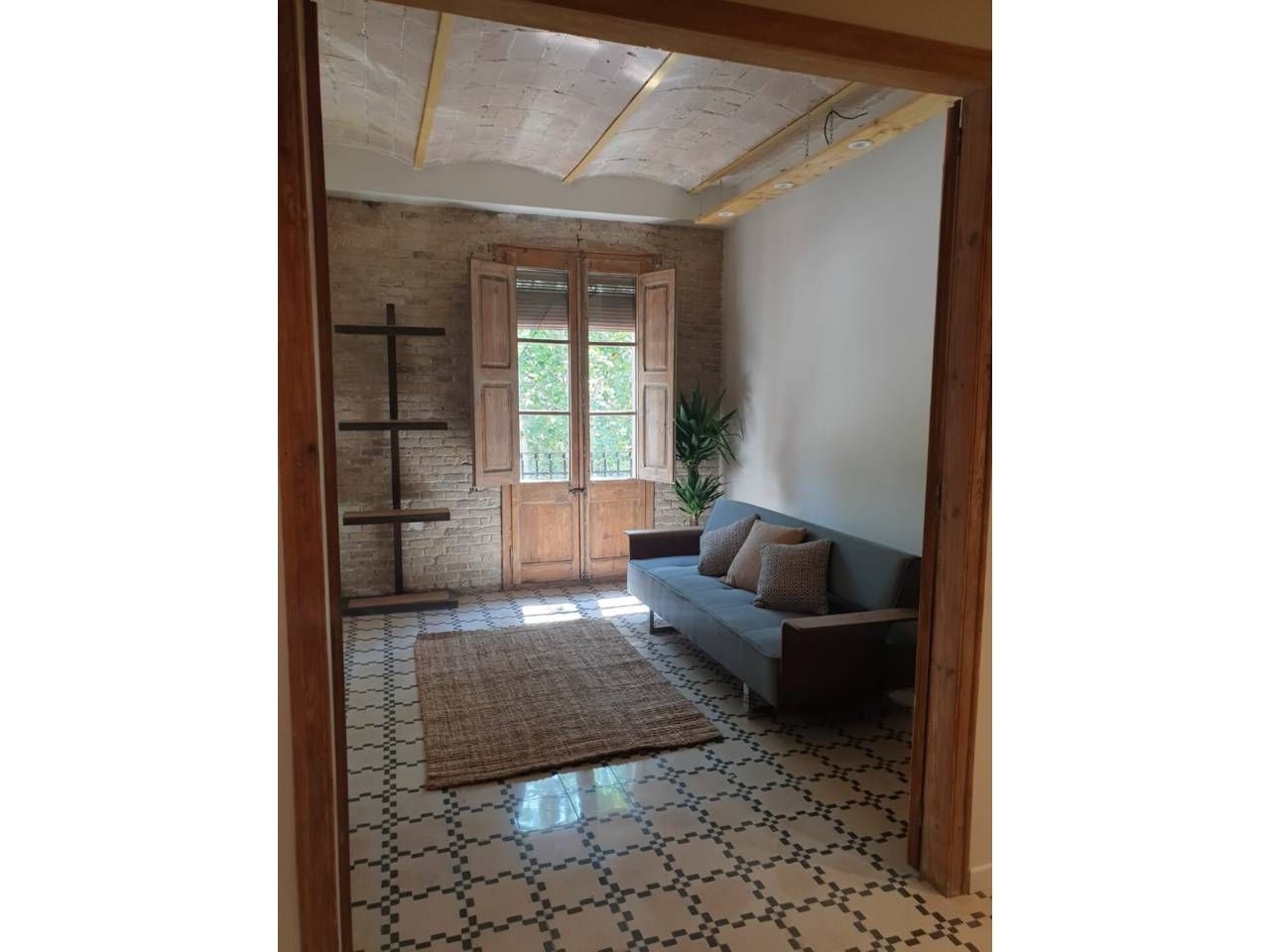 Living room of Flat to rent in  Barcelona Capital  with Air Conditioner, Heating and Terrace