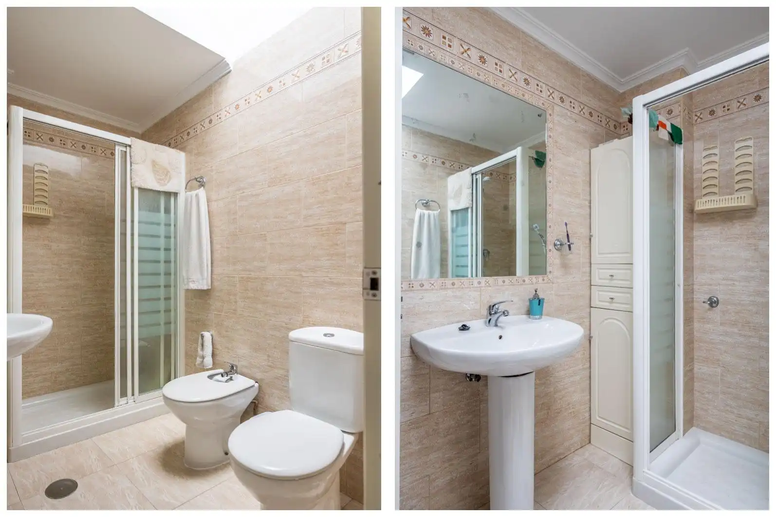 Bathroom of Houses for sale in Sevilla  with Air Conditioner, Terrace and Storage room