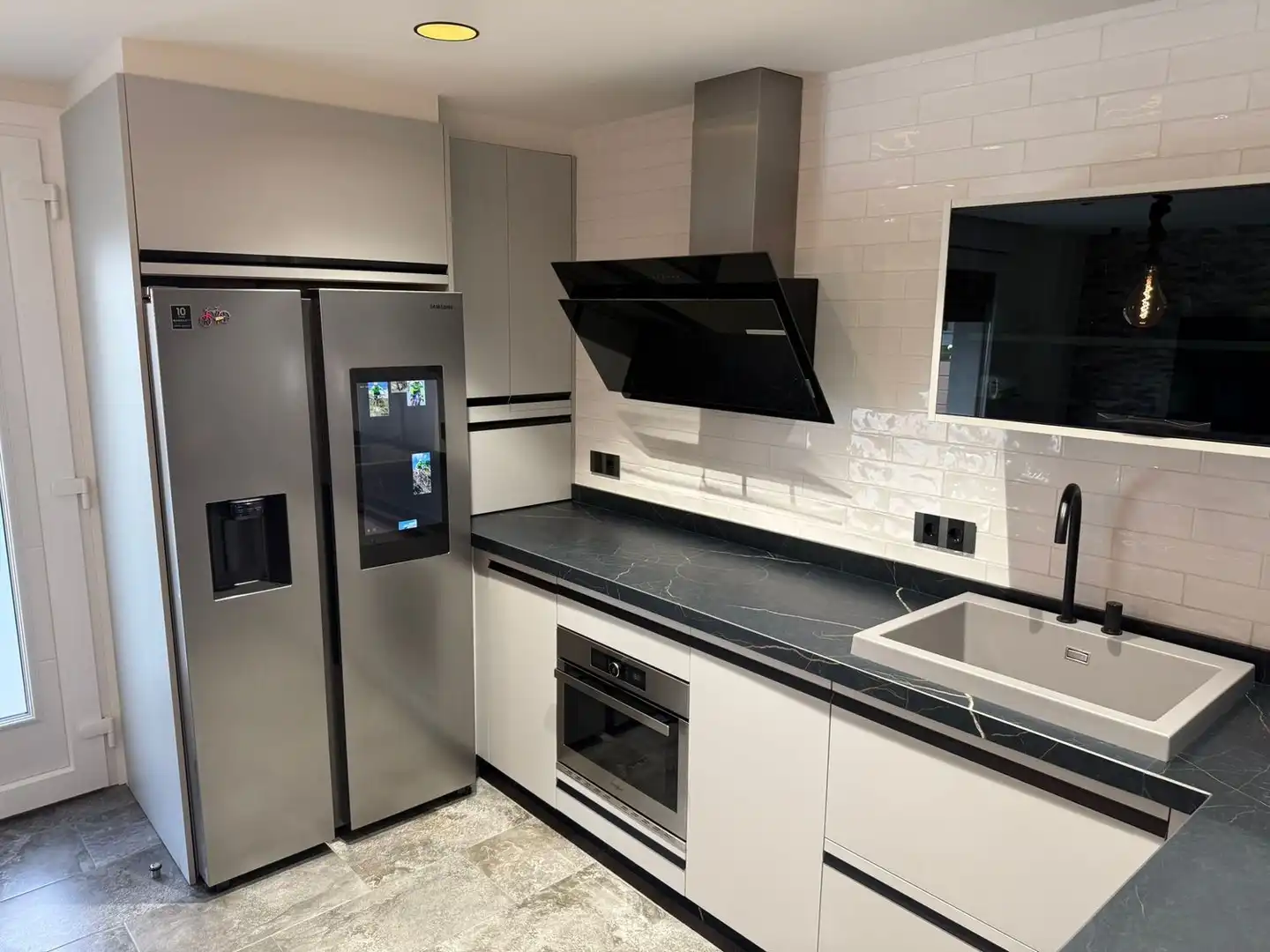 Cocina de Piso en venta en Valdés - Luarca con Calefacción, Jardín privado y Terraza