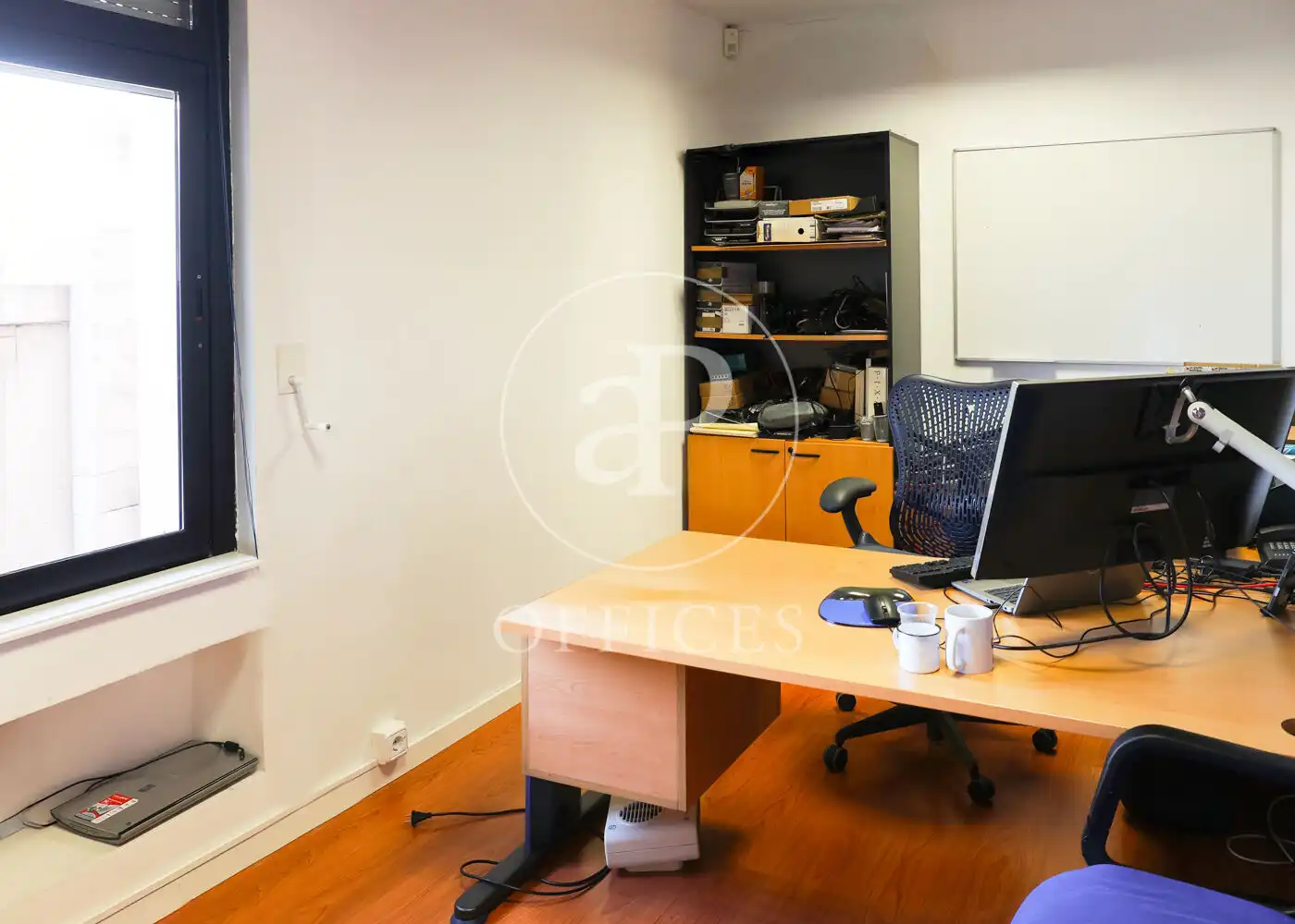 Büro zur Miete in Madrid mit Klimaanlage und Heizung
