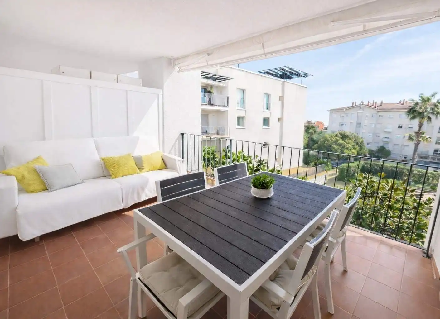Terraza de Piso en venta en Sitges con Aire acondicionado, Calefacción y Jardín privado