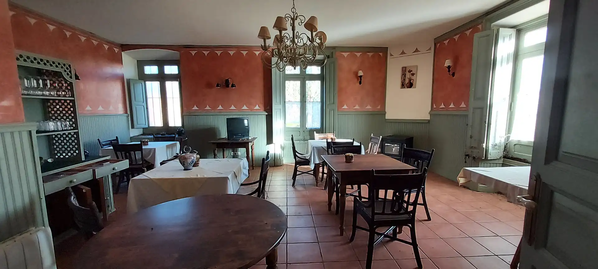 Dining room of Country homes for sale in Piloña  with Private garden, Terrace and Furnished