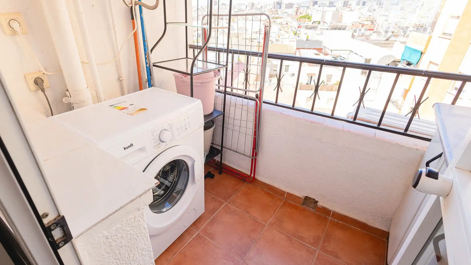 Balcony of Flat for rent in Centro