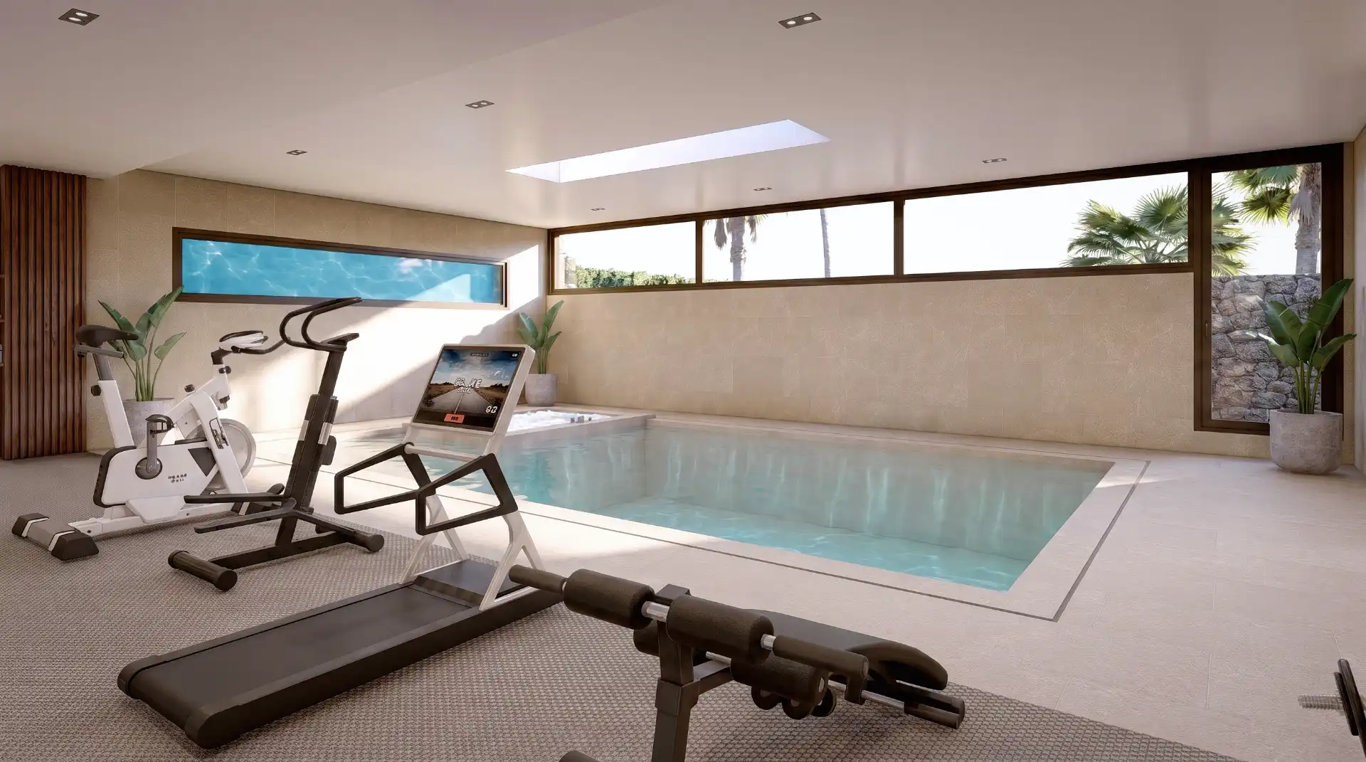 Piscina de Residencial en venda en Mijas