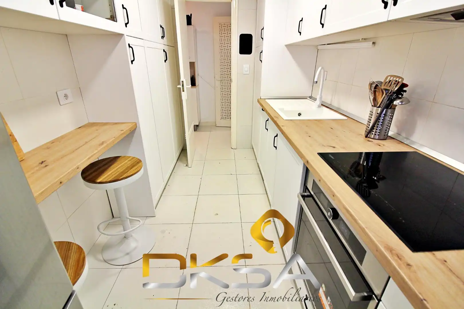 Kitchen of Flat for sale in Benicasim / Benicàssim  with Private garden, Terrace and Furnished