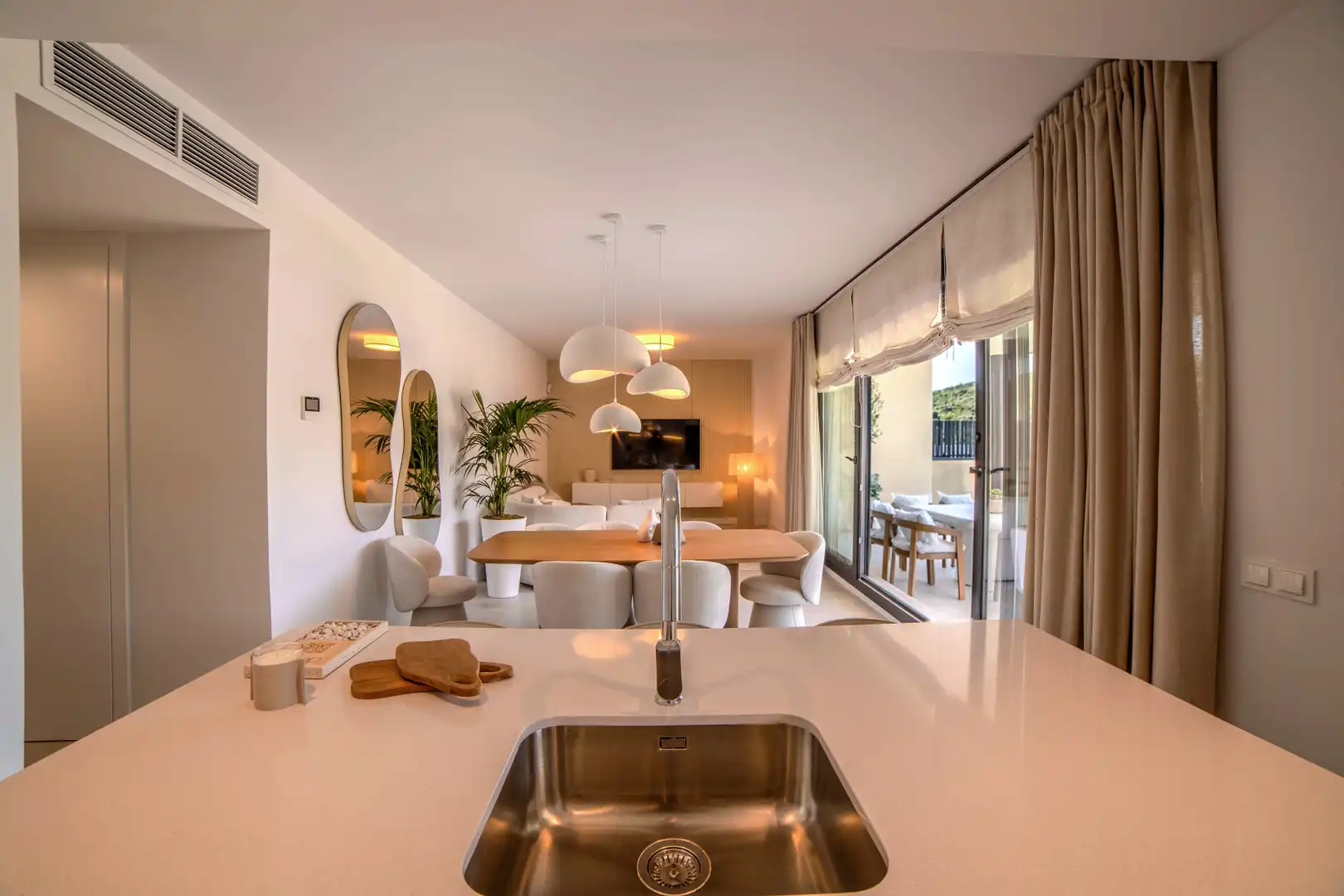 Cocina de Planta baja en venta en Casares con Aire acondicionado, Jardín privado y Terraza