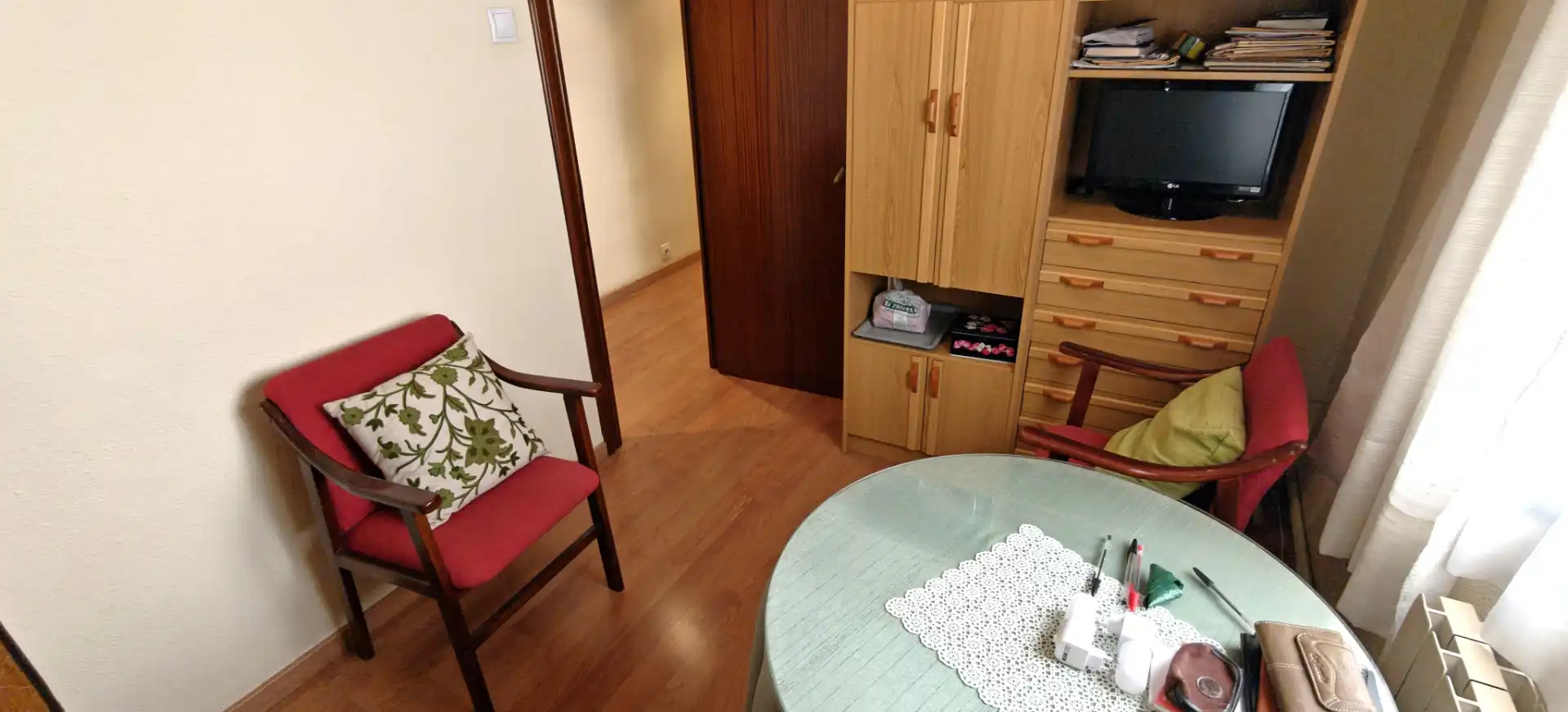 Sala d'estar de Pis en venda en Zaragoza amb Aire condicionat, Calefacció i Parquet