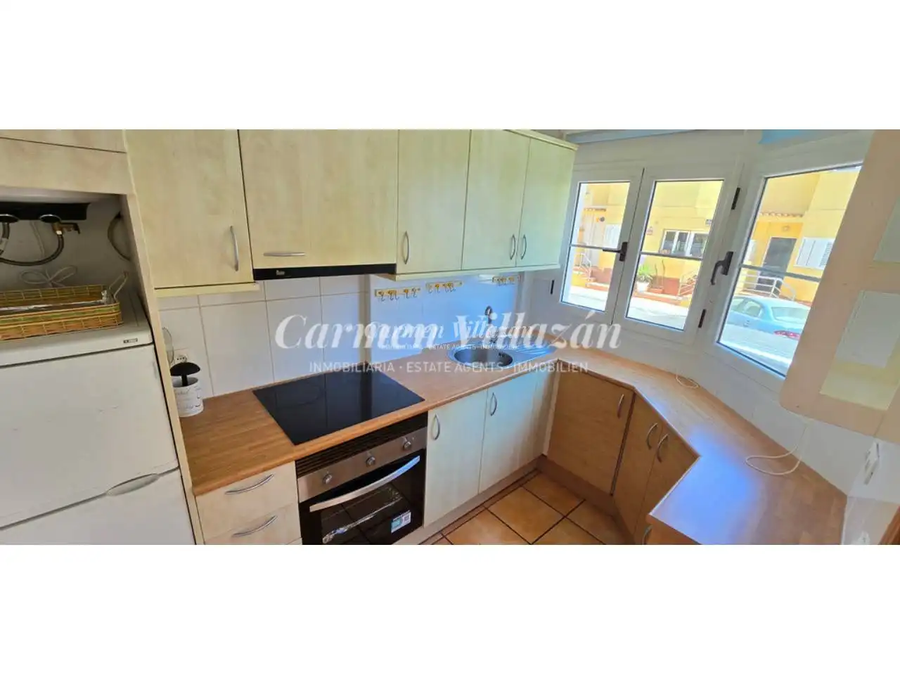 Cocina de Apartamento en venta en Antigua con Terraza, Amueblado y Balcón