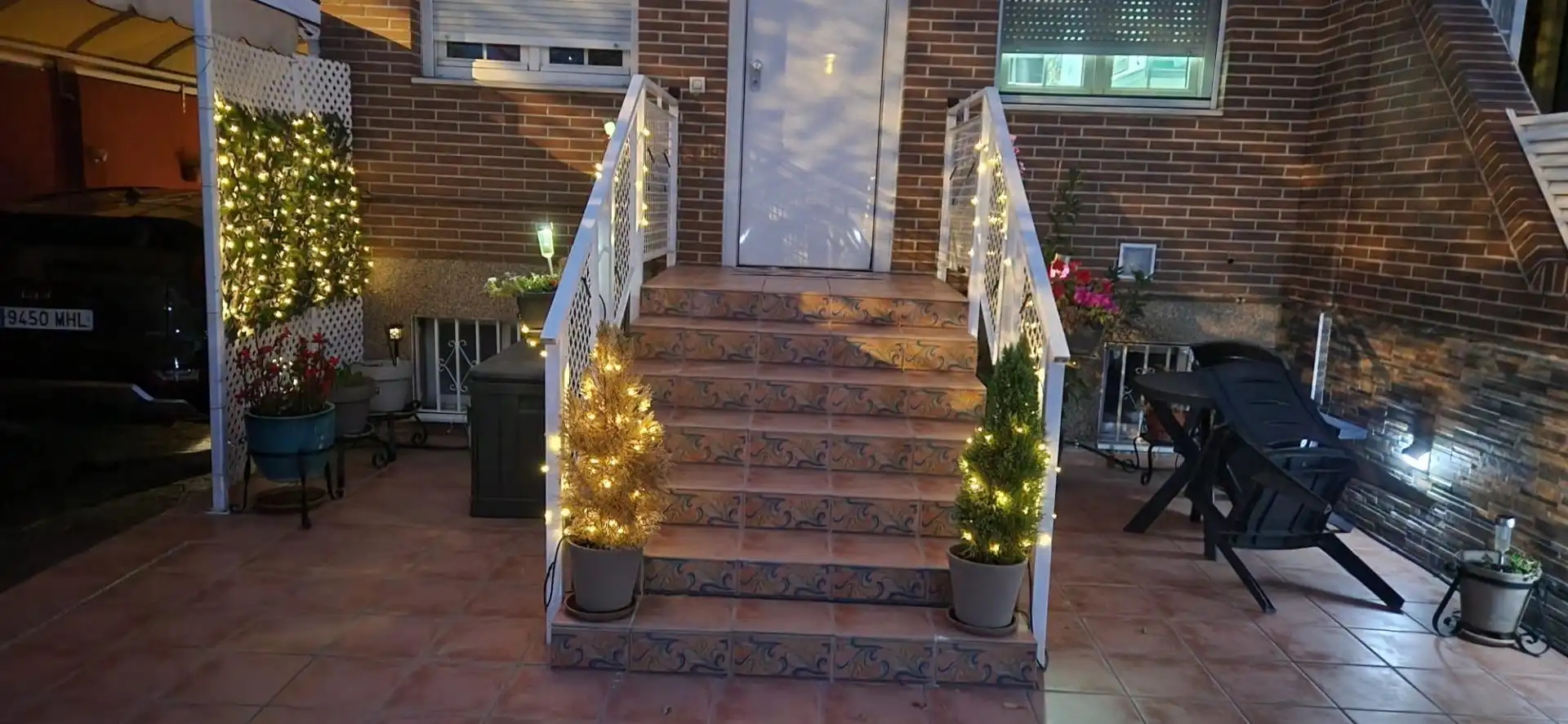 Terraza de Casa adosada en venta en San Blas