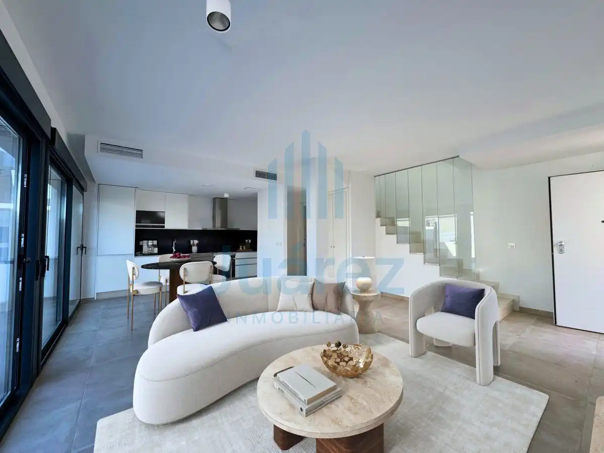 Sala de estar de Casa o chalet en venta en Santa Pola con Terraza