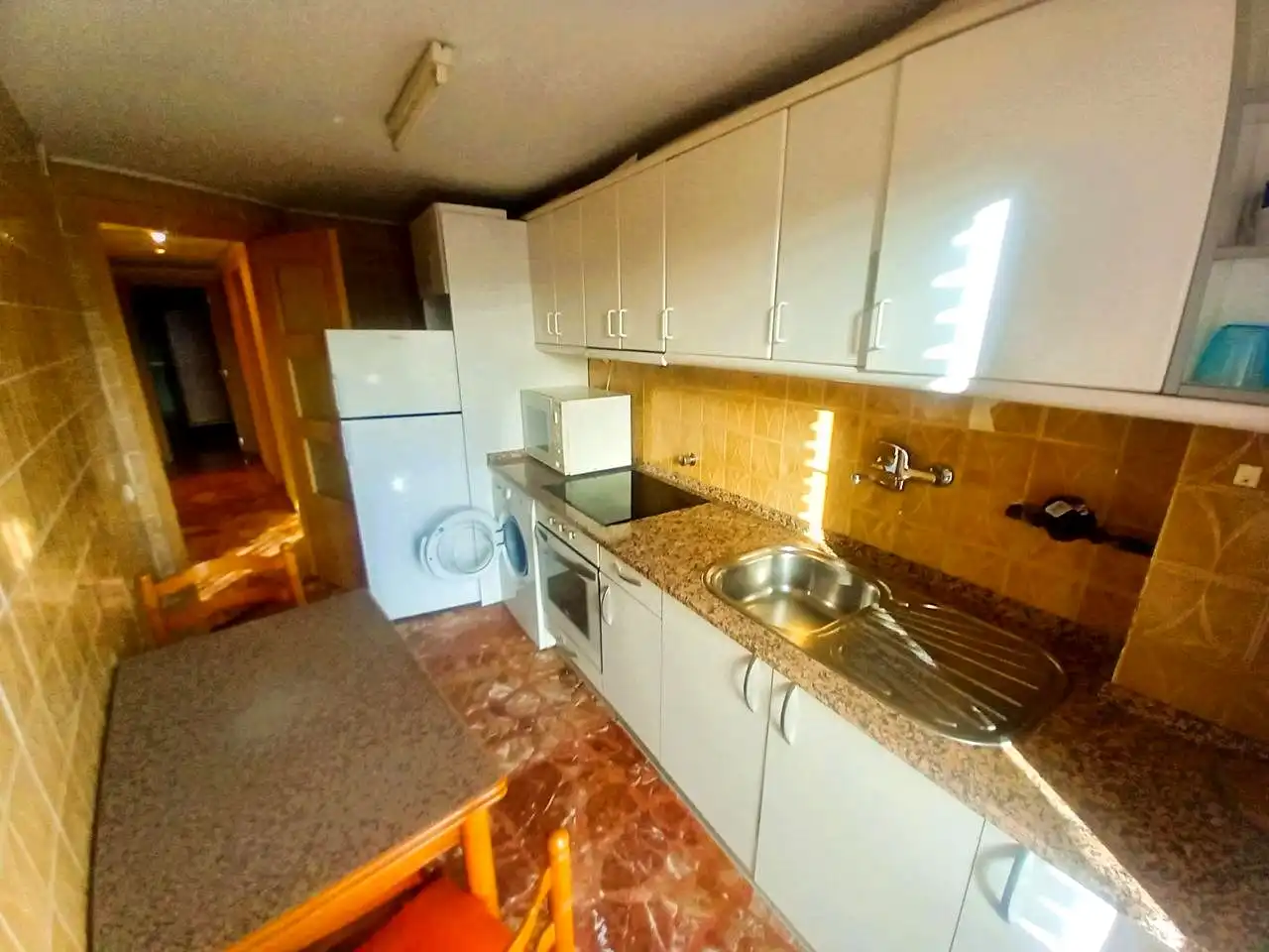 Küche von Wohnung zum Verkauf in Borja mit Heizung, Möbliert und Balkon