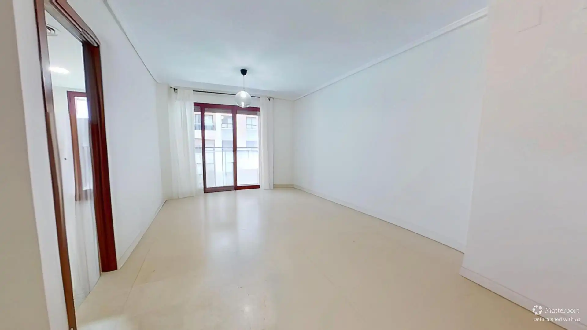 Wohnzimmer von Wohnung zum Verkauf in Valencia mit Klimaanlage, Privatgarten und Terrasse