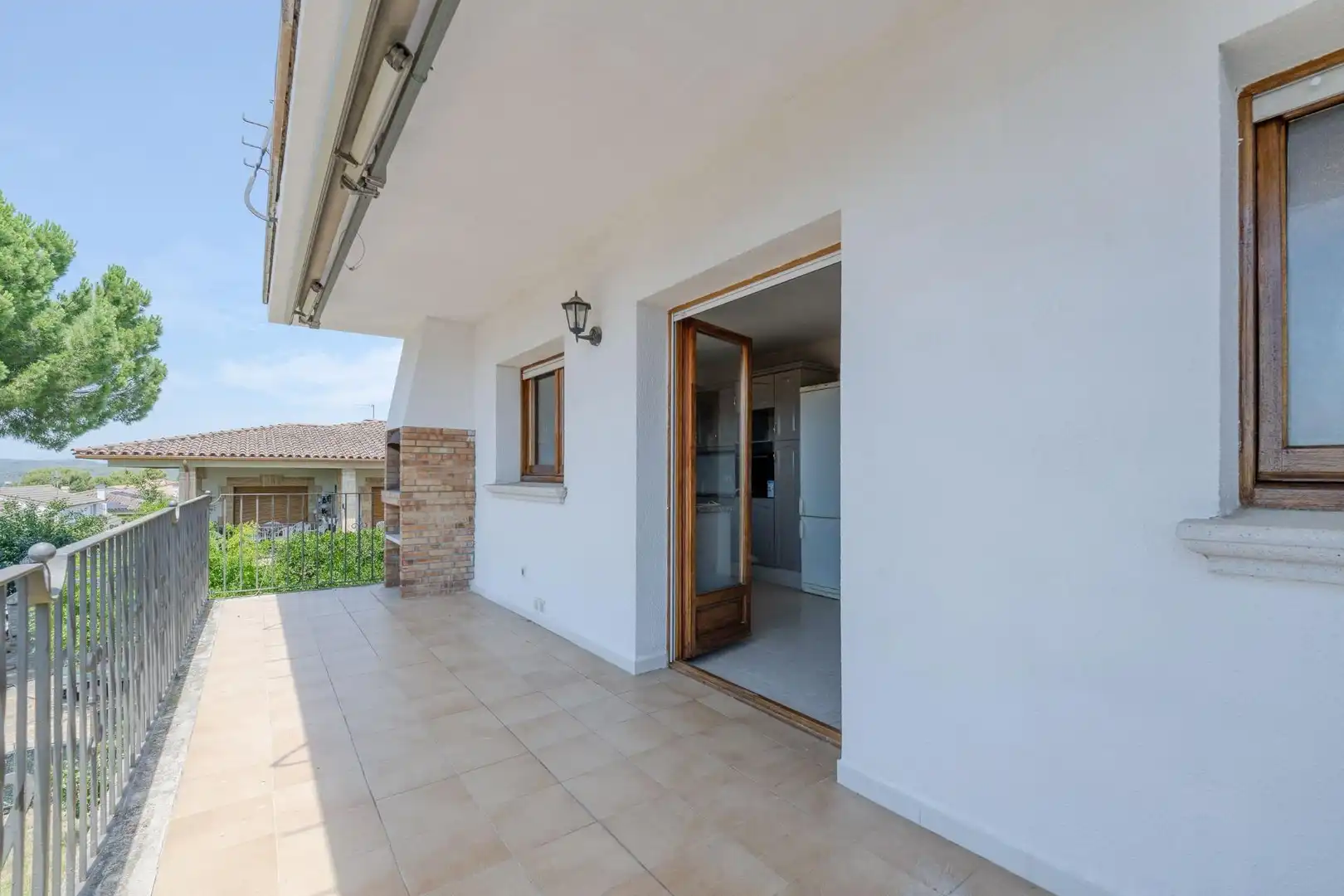 Terrace of Houses for rent in Girona  with Air Conditioner, Heating and Private garden