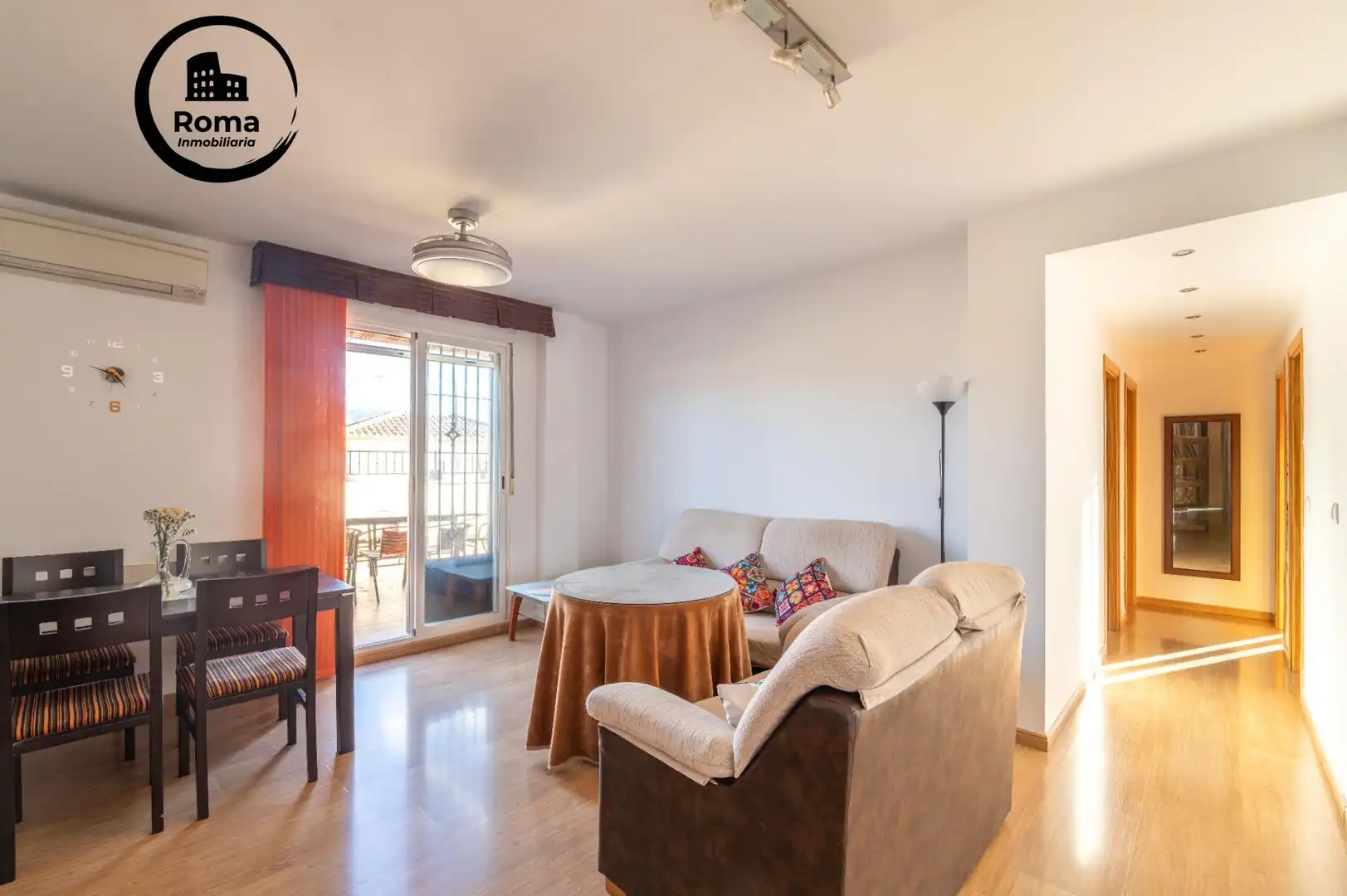 Living room of Attic for sale in Armilla  with Terrace, Storage room and Furnished