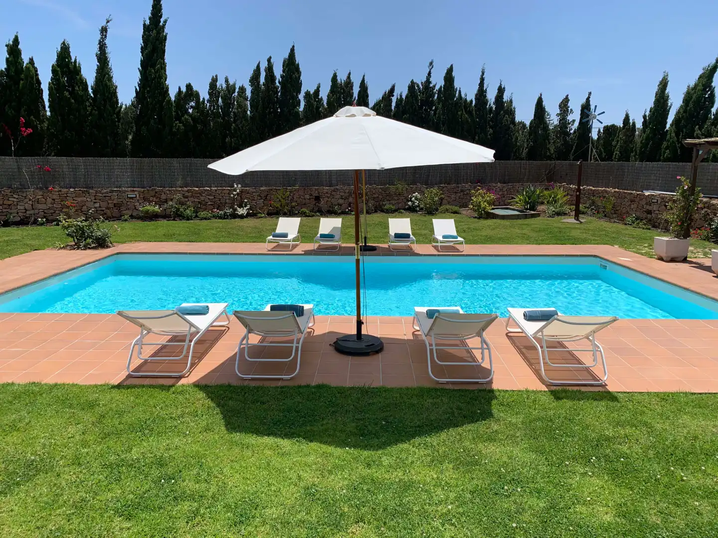 Piscina de Casa o xalet en venda en Formentera amb Aire condicionat, Calefacció i Jardí privat