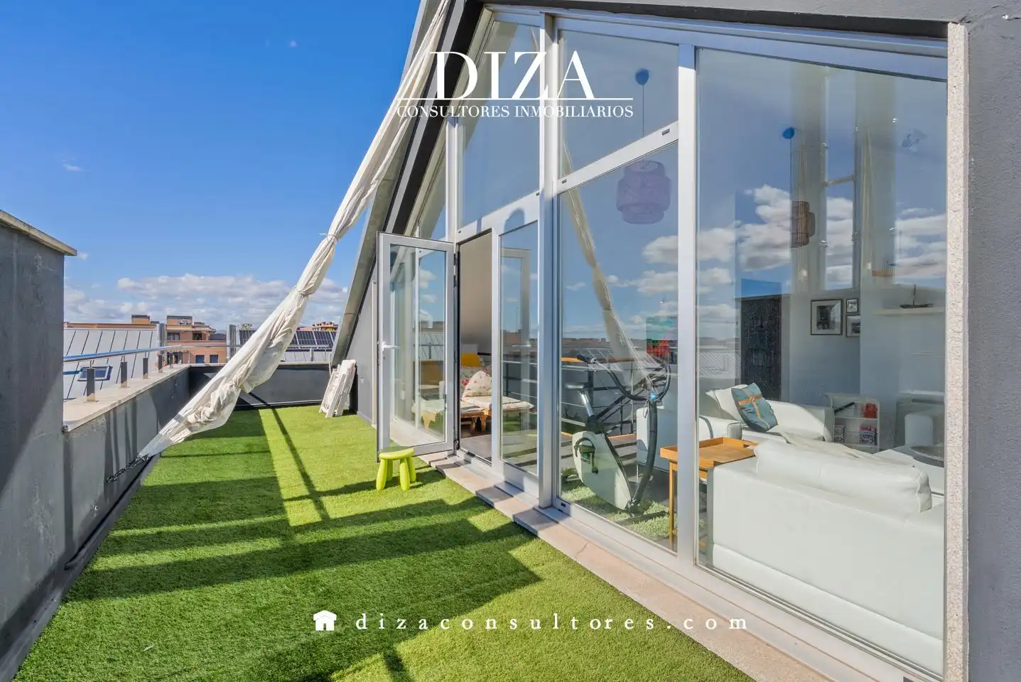 Terraza de Casa adosada en venta en Montecillo