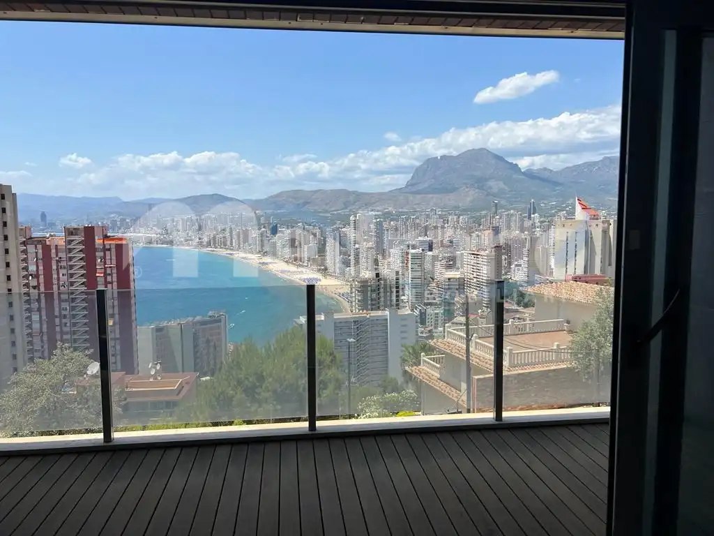 Terrassa de Casa o xalet en venda en Benidorm