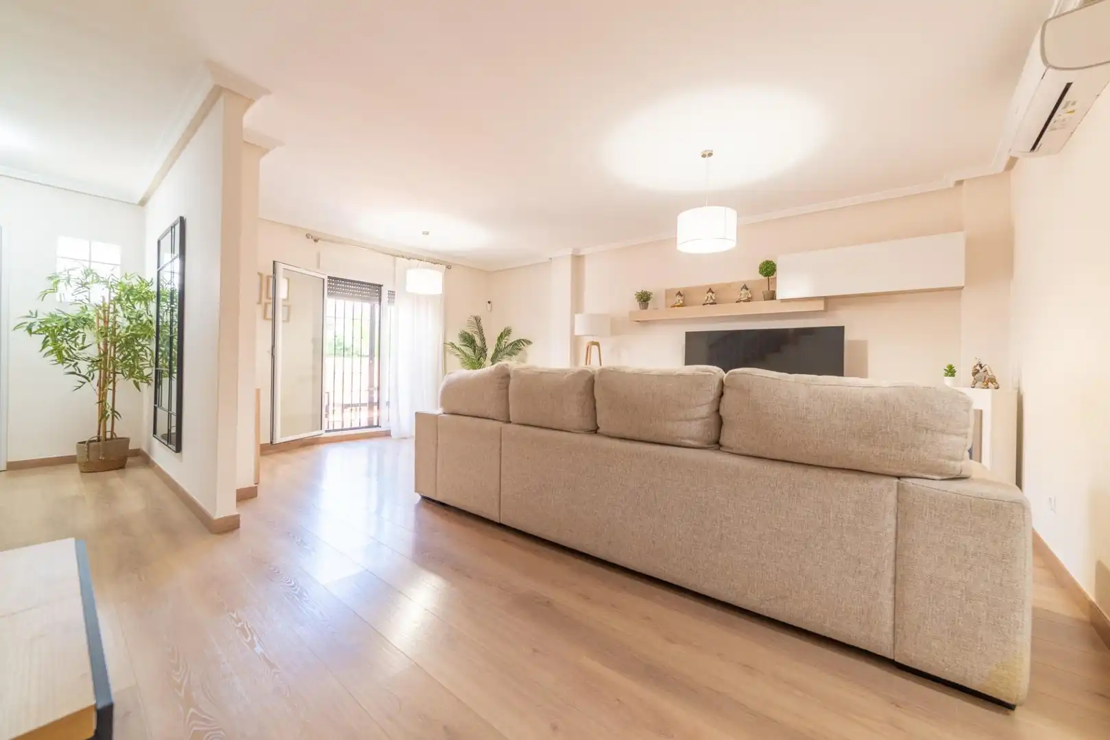 Sala de estar de Casa adosada en venta en San Javier con Aire acondicionado, Terraza y Trastero