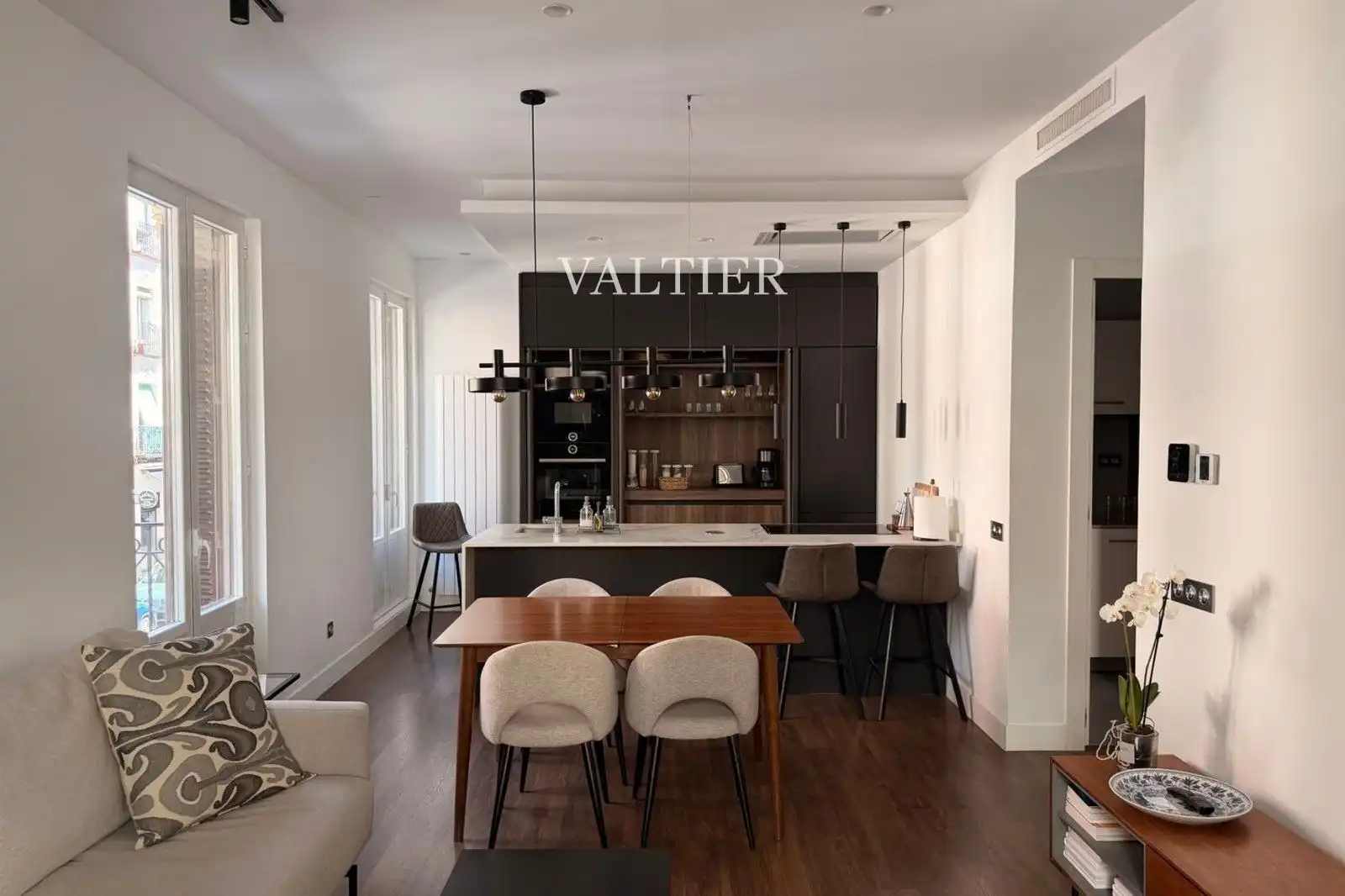 Cocina de Piso de alquiler en Madrid con Aire acondicionado, Terraza y Trastero
