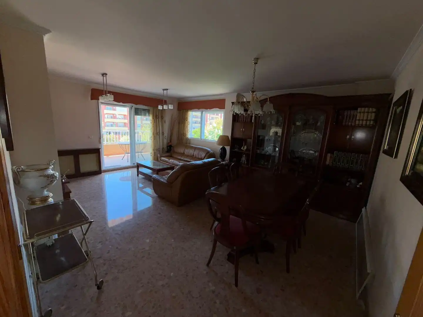 Sala de estar de Piso en venta en Sagunto / Sagunt con Terraza y Balcón