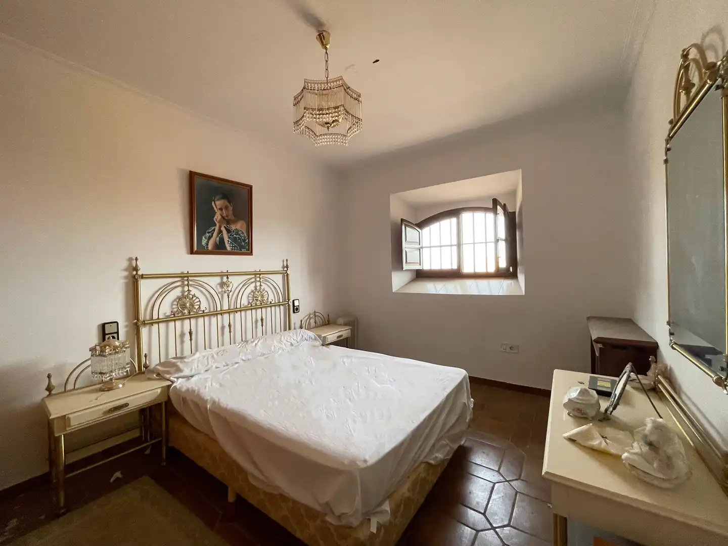 Habitación de Finca rústica en venta en Antequera con Jardín privado, Piscina y Internet