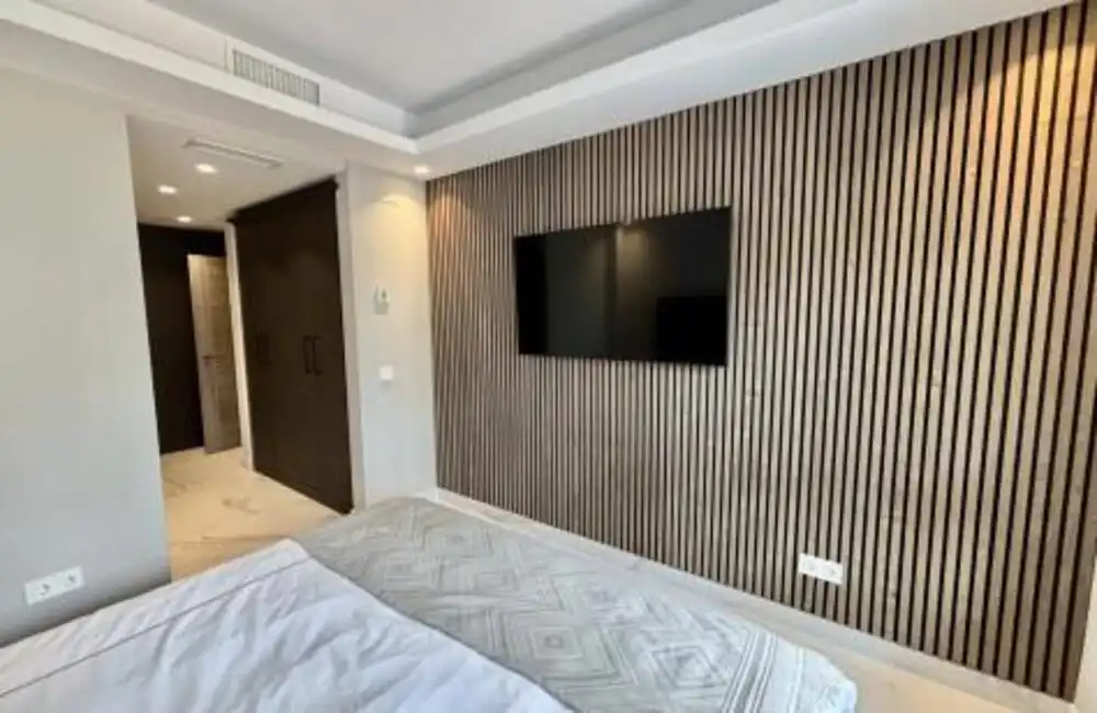 Dormitori de Apartament de lloguer en Marbella amb Aire condicionat, Calefacció i Terrassa