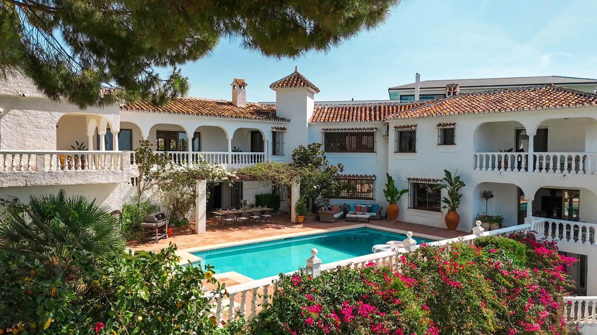Jardí de Casa o xalet en venda en Mijas amb Aire condicionat, Jardí privat i Terrassa