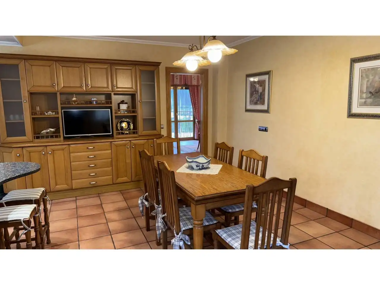 Dining room of Houses for sale in Urdiain  with Heating, Private garden and Terrace