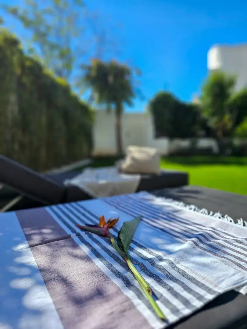 Terrassa de Apartament de lloguer en Marbella amb Aire condicionat, Moblat i TV