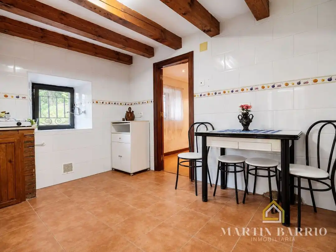 Cuina de Casa o xalet en venda en Galdames amb Jardí privat, Terrassa i Traster