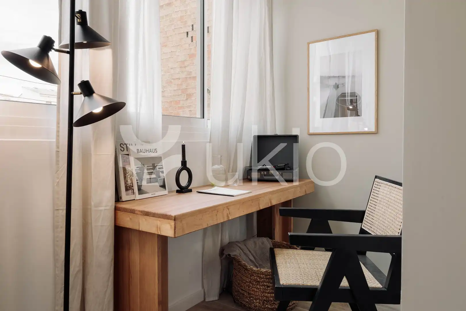 Habitación de Apartamento de alquiler en Barcelona con Aire acondicionado, Amueblado y Horno