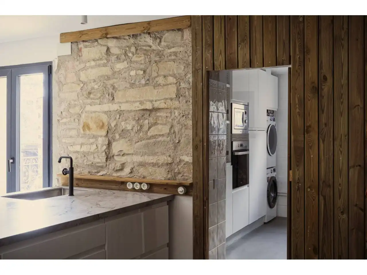 Cocina de Finca rústica en venta en Castellgalí con Calefacción y Terraza