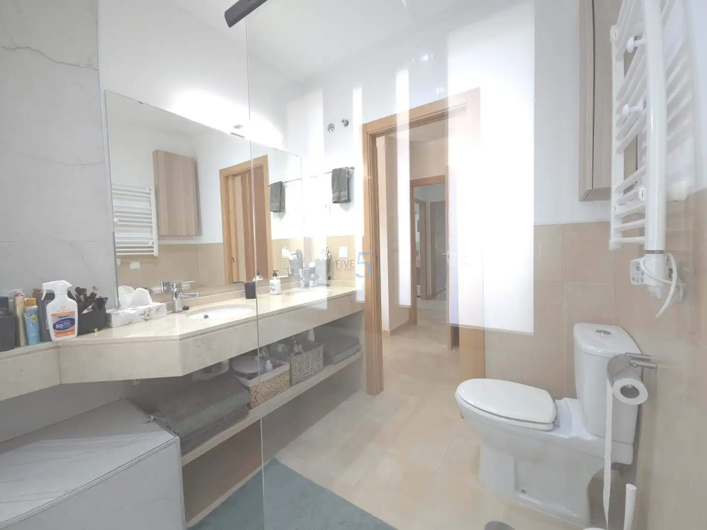 Bathroom of Flat for sale in Fuente Álamo de Murcia  with Air Conditioner, Heating and Terrace