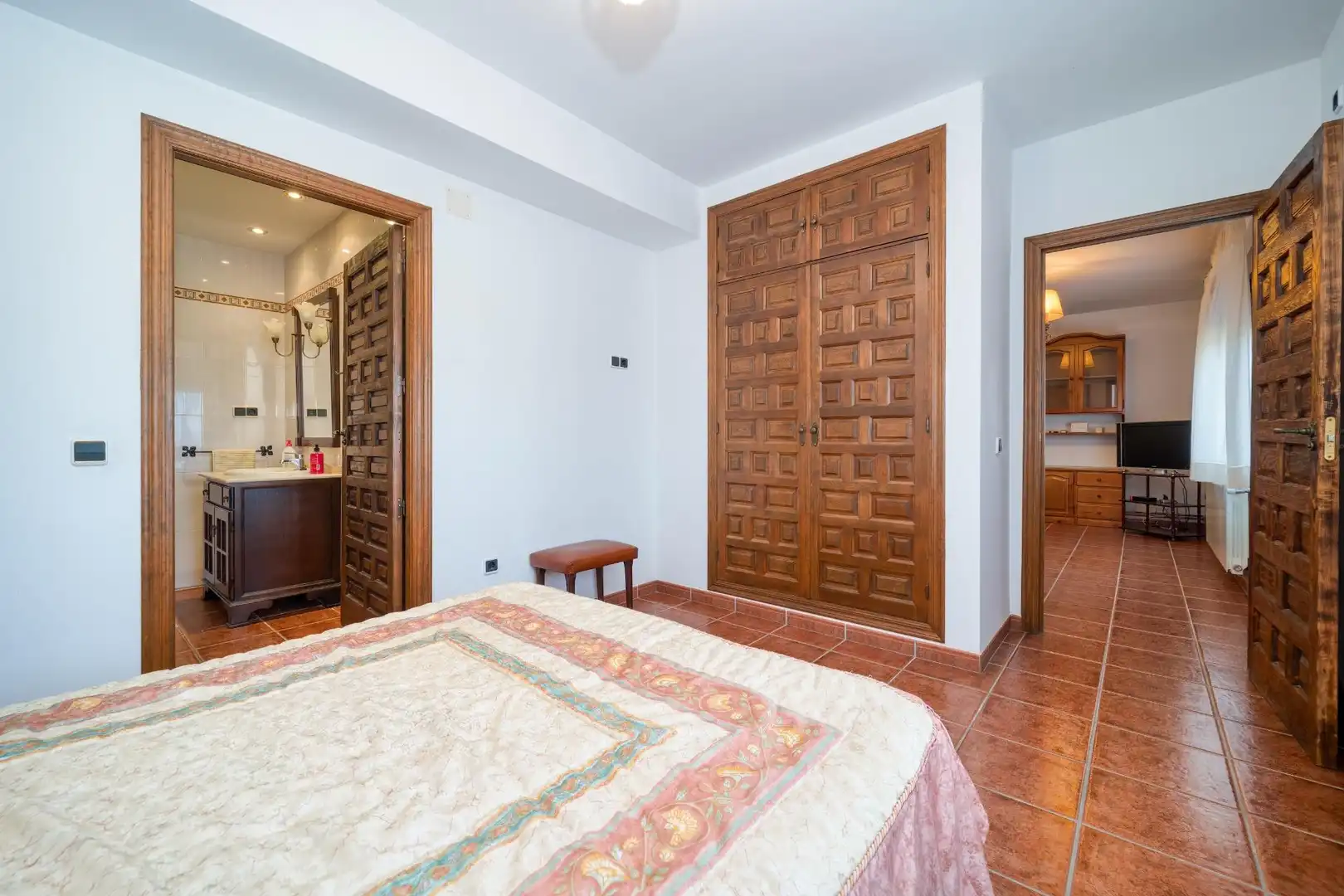Habitación de Casa o chalet en venta en San Martín de Pusa con Aire acondicionado, Calefacción y Jardín privado